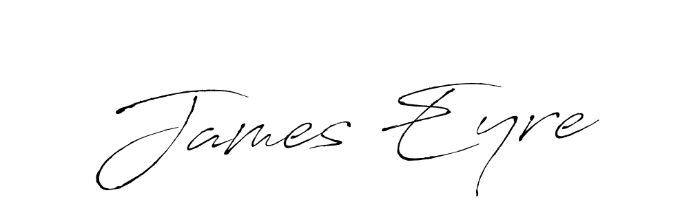 Design your own signature with our free online signature maker. With this signature software, you can create a handwritten (Antro_Vectra) signature for name James Eyre. James Eyre signature style 6 images and pictures png