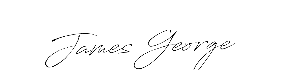 How to make James George signature? Antro_Vectra is a professional autograph style. Create handwritten signature for James George name. James George signature style 6 images and pictures png