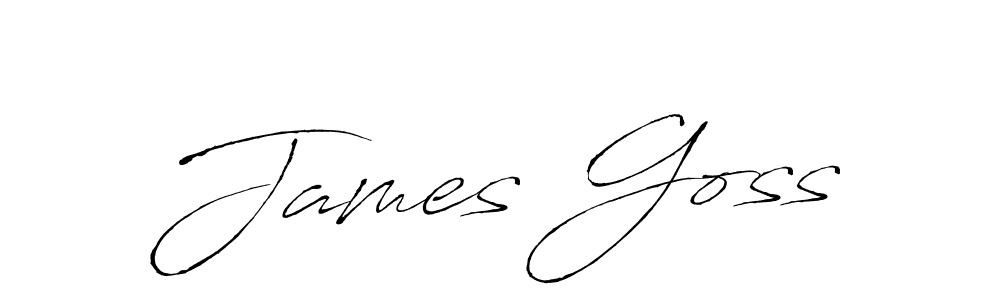 The best way (Antro_Vectra) to make a short signature is to pick only two or three words in your name. The name James Goss include a total of six letters. For converting this name. James Goss signature style 6 images and pictures png