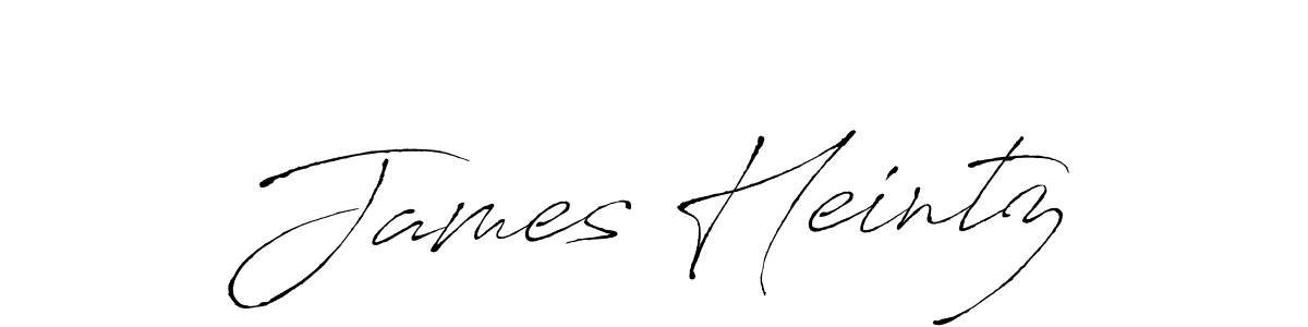 Design your own signature with our free online signature maker. With this signature software, you can create a handwritten (Antro_Vectra) signature for name James Heintz. James Heintz signature style 6 images and pictures png