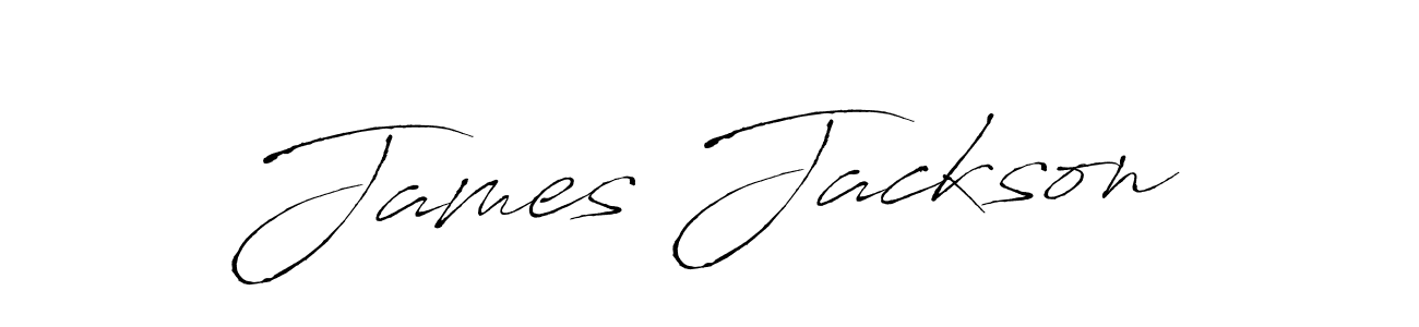 Create a beautiful signature design for name James Jackson. With this signature (Antro_Vectra) fonts, you can make a handwritten signature for free. James Jackson signature style 6 images and pictures png