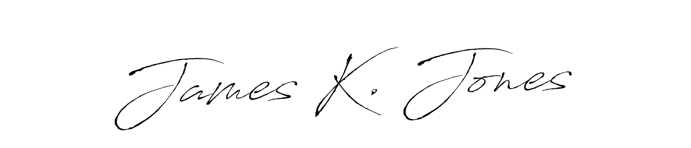 Make a short James K. Jones signature style. Manage your documents anywhere anytime using Antro_Vectra. Create and add eSignatures, submit forms, share and send files easily. James K. Jones signature style 6 images and pictures png