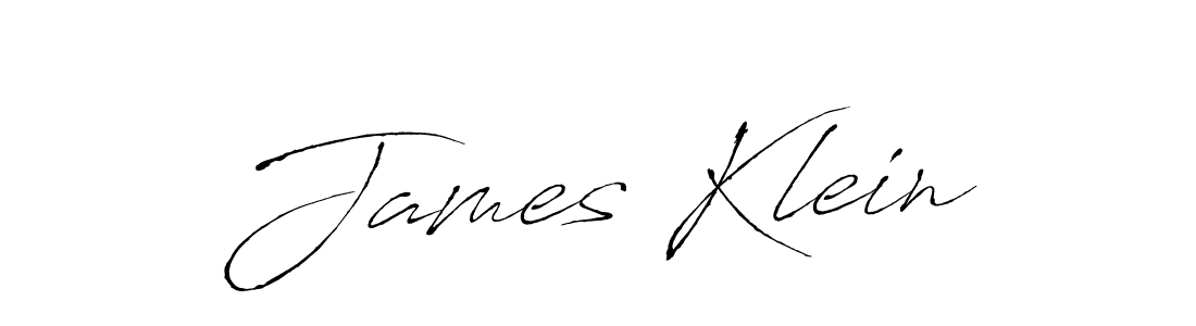 Create a beautiful signature design for name James Klein. With this signature (Antro_Vectra) fonts, you can make a handwritten signature for free. James Klein signature style 6 images and pictures png