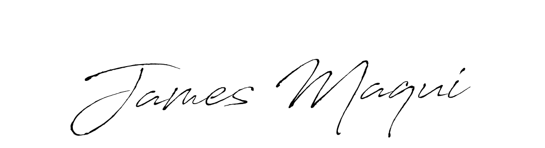 Also You can easily find your signature by using the search form. We will create James Maqui name handwritten signature images for you free of cost using Antro_Vectra sign style. James Maqui signature style 6 images and pictures png