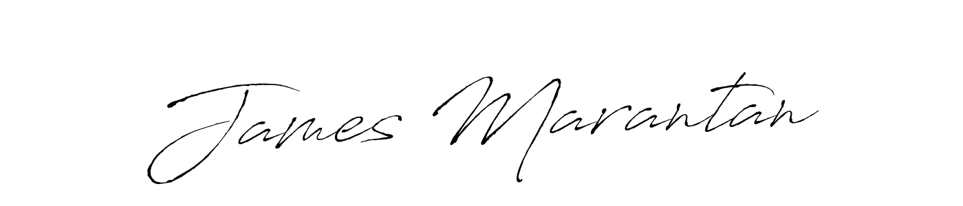 You should practise on your own different ways (Antro_Vectra) to write your name (James Marantan) in signature. don't let someone else do it for you. James Marantan signature style 6 images and pictures png