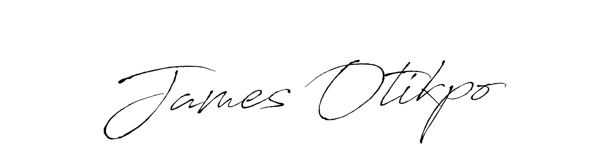 How to make James Otikpo signature? Antro_Vectra is a professional autograph style. Create handwritten signature for James Otikpo name. James Otikpo signature style 6 images and pictures png