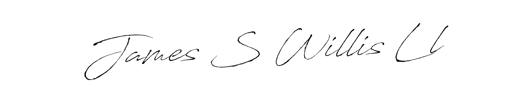 Design your own signature with our free online signature maker. With this signature software, you can create a handwritten (Antro_Vectra) signature for name James S Willis Ll. James S Willis Ll signature style 6 images and pictures png