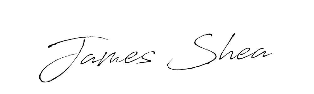 How to make James Shea name signature. Use Antro_Vectra style for creating short signs online. This is the latest handwritten sign. James Shea signature style 6 images and pictures png