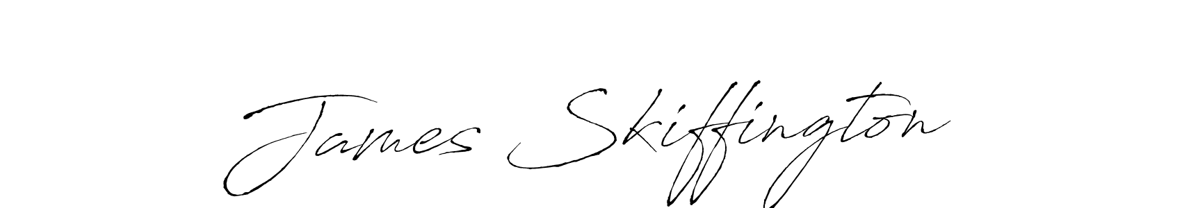 How to make James Skiffington signature? Antro_Vectra is a professional autograph style. Create handwritten signature for James Skiffington name. James Skiffington signature style 6 images and pictures png