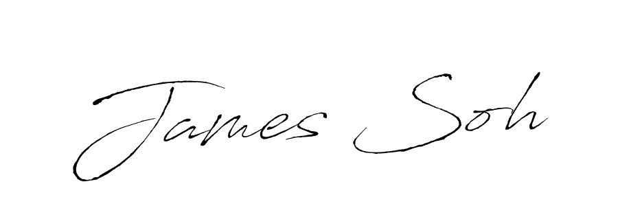 Also You can easily find your signature by using the search form. We will create James Soh name handwritten signature images for you free of cost using Antro_Vectra sign style. James Soh signature style 6 images and pictures png