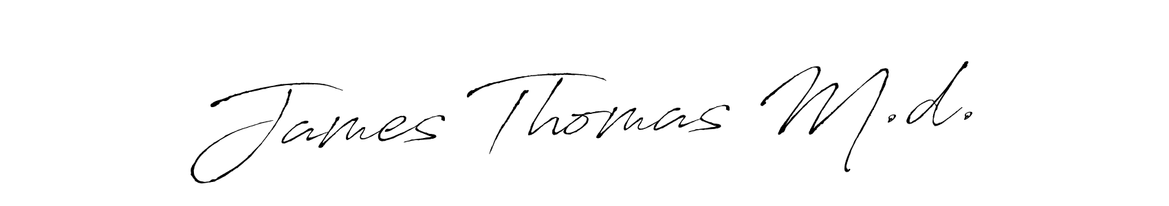 Also You can easily find your signature by using the search form. We will create James Thomas M.d. name handwritten signature images for you free of cost using Antro_Vectra sign style. James Thomas M.d. signature style 6 images and pictures png