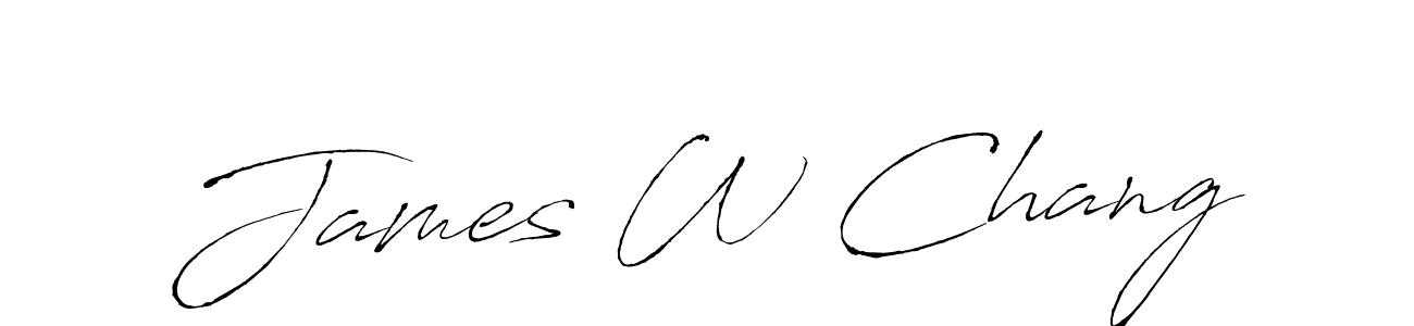 Make a beautiful signature design for name James W Chang. Use this online signature maker to create a handwritten signature for free. James W Chang signature style 6 images and pictures png