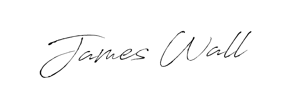 You should practise on your own different ways (Antro_Vectra) to write your name (James Wall) in signature. don't let someone else do it for you. James Wall signature style 6 images and pictures png