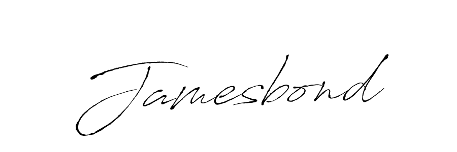 Also we have Jamesbond name is the best signature style. Create professional handwritten signature collection using Antro_Vectra autograph style. Jamesbond signature style 6 images and pictures png