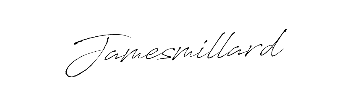 Make a beautiful signature design for name Jamesmillard. Use this online signature maker to create a handwritten signature for free. Jamesmillard signature style 6 images and pictures png