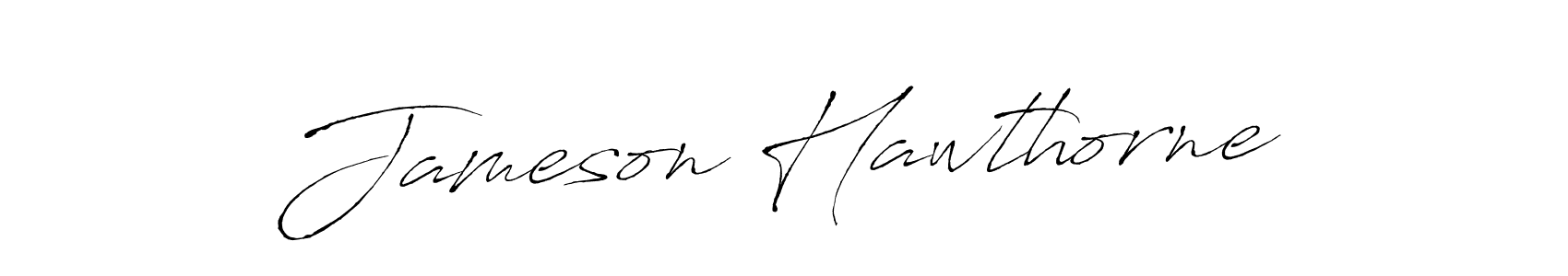 It looks lik you need a new signature style for name Jameson Hawthorne. Design unique handwritten (Antro_Vectra) signature with our free signature maker in just a few clicks. Jameson Hawthorne signature style 6 images and pictures png