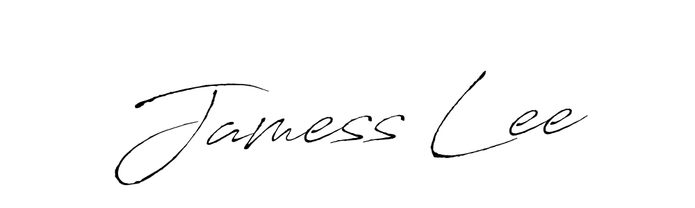 Make a beautiful signature design for name Jamess Lee. With this signature (Antro_Vectra) style, you can create a handwritten signature for free. Jamess Lee signature style 6 images and pictures png