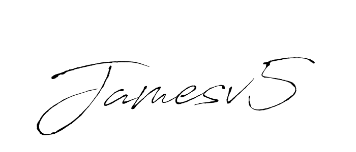 How to Draw Jamesv5 signature style? Antro_Vectra is a latest design signature styles for name Jamesv5. Jamesv5 signature style 6 images and pictures png