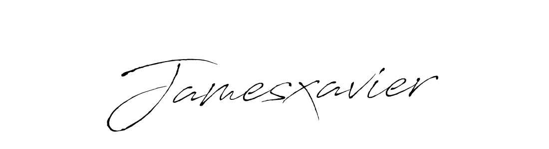 Also we have Jamesxavier name is the best signature style. Create professional handwritten signature collection using Antro_Vectra autograph style. Jamesxavier signature style 6 images and pictures png