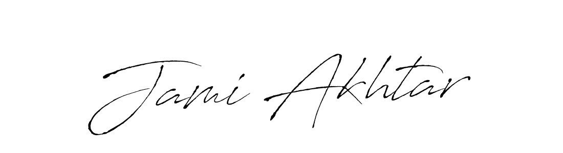 Also we have Jami Akhtar name is the best signature style. Create professional handwritten signature collection using Antro_Vectra autograph style. Jami Akhtar signature style 6 images and pictures png