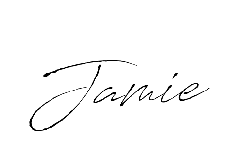 You should practise on your own different ways (Antro_Vectra) to write your name (Jamie) in signature. don't let someone else do it for you. Jamie signature style 6 images and pictures png