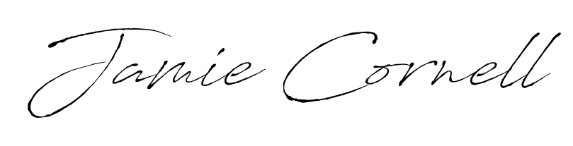 Generate high-definition signature styles for Jamie Cornell. The Antro_Vectra typeface ensures crisp legibility and sophisticated design. Jamie Cornell signature style 6 images and pictures png