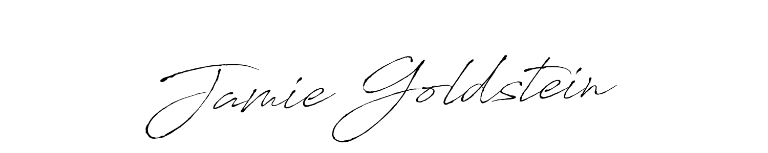 Jamie Goldstein stylish signature style. Best Handwritten Sign (Antro_Vectra) for my name. Handwritten Signature Collection Ideas for my name Jamie Goldstein. Jamie Goldstein signature style 6 images and pictures png