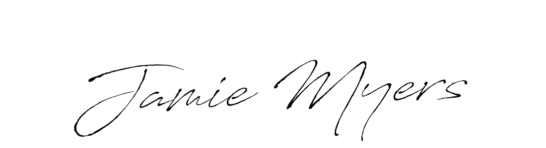How to make Jamie Myers name signature. Use Antro_Vectra style for creating short signs online. This is the latest handwritten sign. Jamie Myers signature style 6 images and pictures png