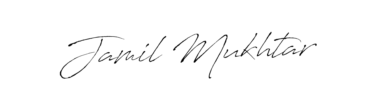 if you are searching for the best signature style for your name Jamil Mukhtar. so please give up your signature search. here we have designed multiple signature styles  using Antro_Vectra. Jamil Mukhtar signature style 6 images and pictures png