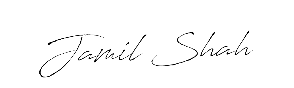 Also we have Jamil Shah name is the best signature style. Create professional handwritten signature collection using Antro_Vectra autograph style. Jamil Shah signature style 6 images and pictures png