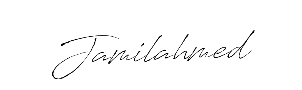Also we have Jamilahmed name is the best signature style. Create professional handwritten signature collection using Antro_Vectra autograph style. Jamilahmed signature style 6 images and pictures png