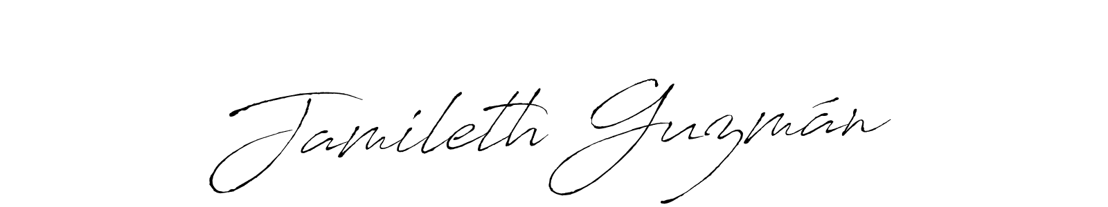 Here are the top 10 professional signature styles for the name Jamileth Guzmán. These are the best autograph styles you can use for your name. Jamileth Guzmán signature style 6 images and pictures png