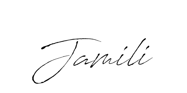 This is the best signature style for the Jamili name. Also you like these signature font (Antro_Vectra). Mix name signature. Jamili signature style 6 images and pictures png