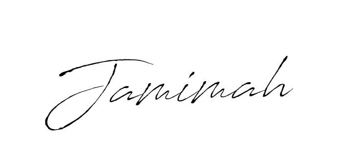 Jamimah stylish signature style. Best Handwritten Sign (Antro_Vectra) for my name. Handwritten Signature Collection Ideas for my name Jamimah. Jamimah signature style 6 images and pictures png