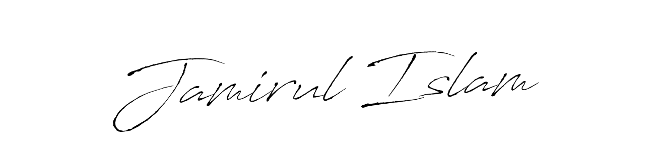 Also You can easily find your signature by using the search form. We will create Jamirul Islam name handwritten signature images for you free of cost using Antro_Vectra sign style. Jamirul Islam signature style 6 images and pictures png