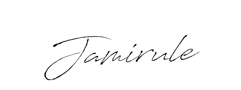The best way (Antro_Vectra) to make a short signature is to pick only two or three words in your name. The name Jamirule include a total of six letters. For converting this name. Jamirule signature style 6 images and pictures png