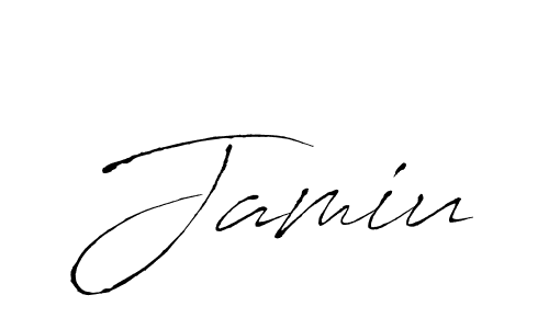 You should practise on your own different ways (Antro_Vectra) to write your name (Jamiu) in signature. don't let someone else do it for you. Jamiu signature style 6 images and pictures png