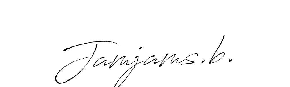 Also You can easily find your signature by using the search form. We will create Jamjams.b. name handwritten signature images for you free of cost using Antro_Vectra sign style. Jamjams.b. signature style 6 images and pictures png