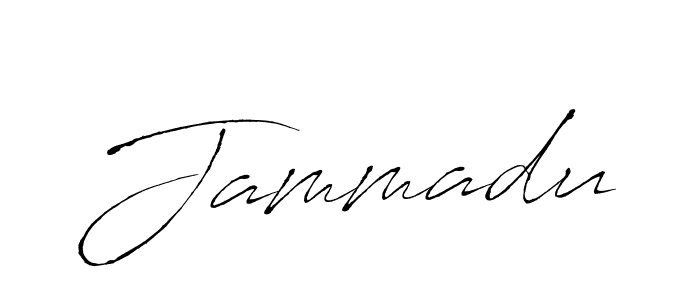 Use a signature maker to create a handwritten signature online. With this signature software, you can design (Antro_Vectra) your own signature for name Jammadu. Jammadu signature style 6 images and pictures png