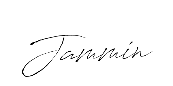 Jammin stylish signature style. Best Handwritten Sign (Antro_Vectra) for my name. Handwritten Signature Collection Ideas for my name Jammin. Jammin signature style 6 images and pictures png