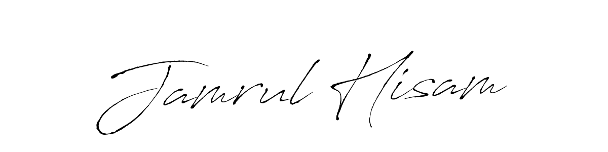 It looks lik you need a new signature style for name Jamrul Hisam. Design unique handwritten (Antro_Vectra) signature with our free signature maker in just a few clicks. Jamrul Hisam signature style 6 images and pictures png