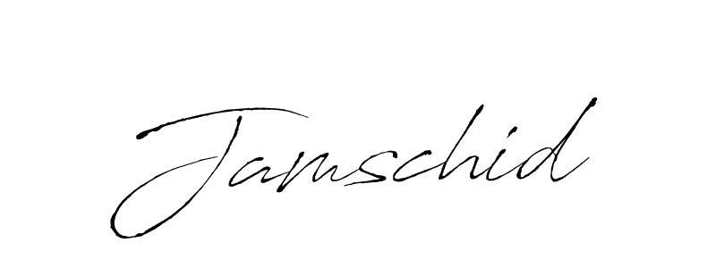 Design your own signature with our free online signature maker. With this signature software, you can create a handwritten (Antro_Vectra) signature for name Jamschid. Jamschid signature style 6 images and pictures png