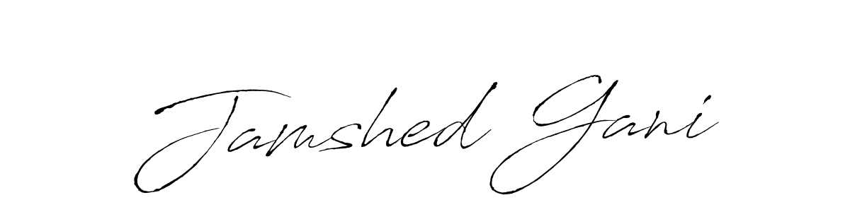 Antro_Vectra is a professional signature style that is perfect for those who want to add a touch of class to their signature. It is also a great choice for those who want to make their signature more unique. Get Jamshed Gani name to fancy signature for free. Jamshed Gani signature style 6 images and pictures png