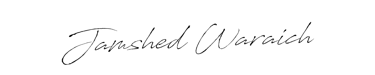Make a beautiful signature design for name Jamshed Waraich. With this signature (Antro_Vectra) style, you can create a handwritten signature for free. Jamshed Waraich signature style 6 images and pictures png