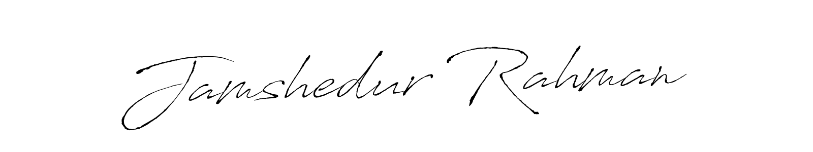 You should practise on your own different ways (Antro_Vectra) to write your name (Jamshedur Rahman) in signature. don't let someone else do it for you. Jamshedur Rahman signature style 6 images and pictures png