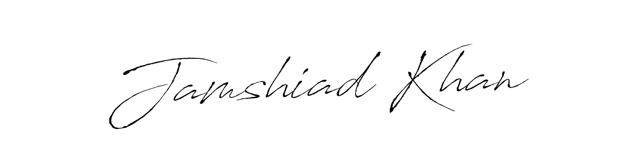 It looks lik you need a new signature style for name Jamshiad Khan. Design unique handwritten (Antro_Vectra) signature with our free signature maker in just a few clicks. Jamshiad Khan signature style 6 images and pictures png