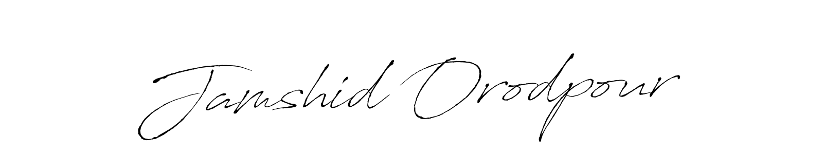 Design your own signature with our free online signature maker. With this signature software, you can create a handwritten (Antro_Vectra) signature for name Jamshid Orodpour. Jamshid Orodpour signature style 6 images and pictures png