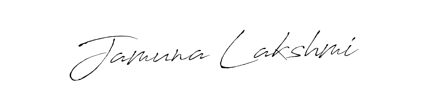 Use a signature maker to create a handwritten signature online. With this signature software, you can design (Antro_Vectra) your own signature for name Jamuna Lakshmi. Jamuna Lakshmi signature style 6 images and pictures png