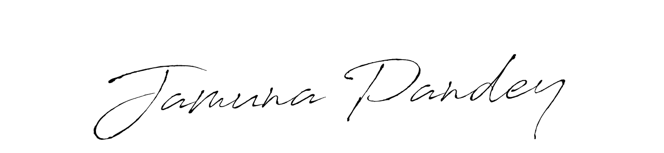 Also You can easily find your signature by using the search form. We will create Jamuna Pandey name handwritten signature images for you free of cost using Antro_Vectra sign style. Jamuna Pandey signature style 6 images and pictures png