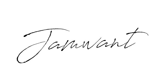 How to make Jamwant signature? Antro_Vectra is a professional autograph style. Create handwritten signature for Jamwant name. Jamwant signature style 6 images and pictures png